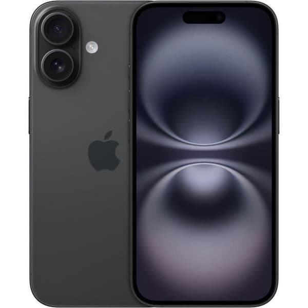 APPLE iPhone 16 128GB Svart