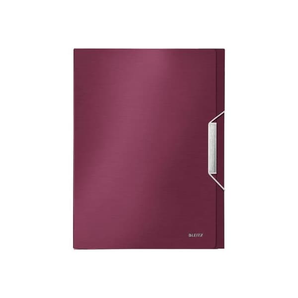 Leitz Style File Box 30 mm A4 för 250 ark rubinröd