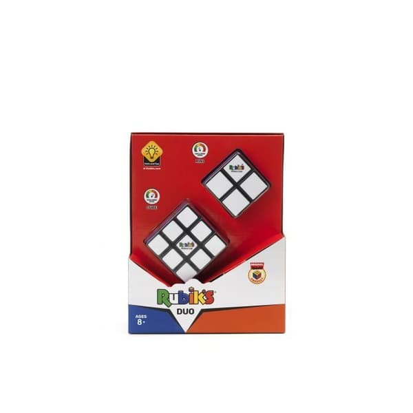 Coffret Duo 3x3 + 2x2 Rubik's Cube - SPIN MASTER - Från 8 år