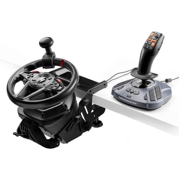 Joystick til simulator - THRUSMASTER - SimTask FarmStick Joystick - Sort - Landbrug og tungt udstyr