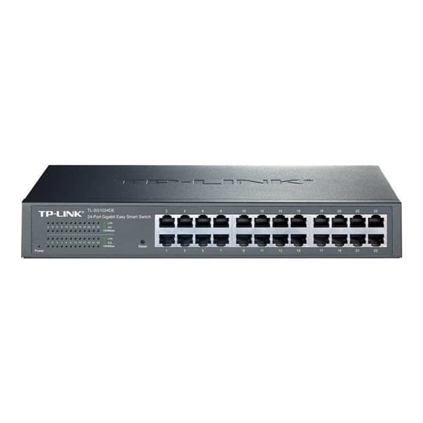 TP-LINK JETSTREAM TL-SG1024DE - SWITCH - 24 ANSLUTNINGER