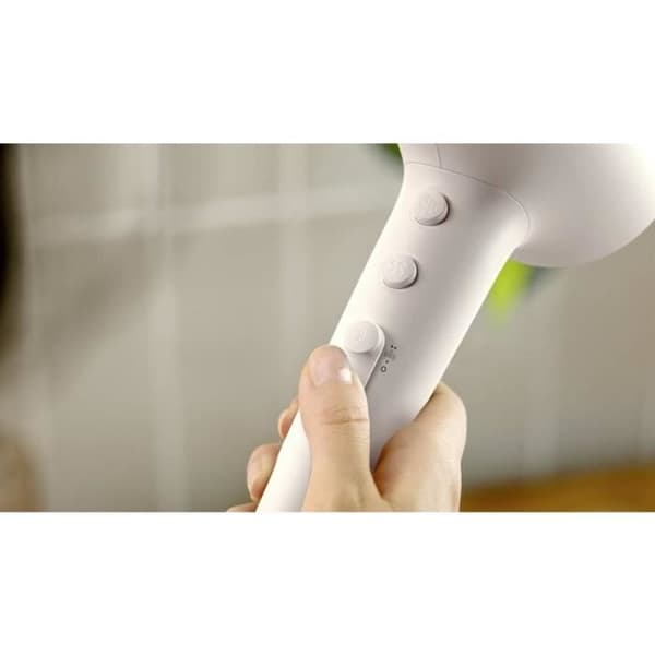 Hårtørrer - PHILIPS - 5000 Series BHD501/00 - ThermoShield - Luftionisator - Hvid