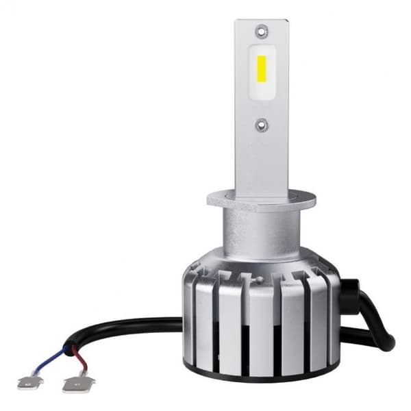 2 LED-driven HL-billjuslampor - Osram - LED - Bright H1