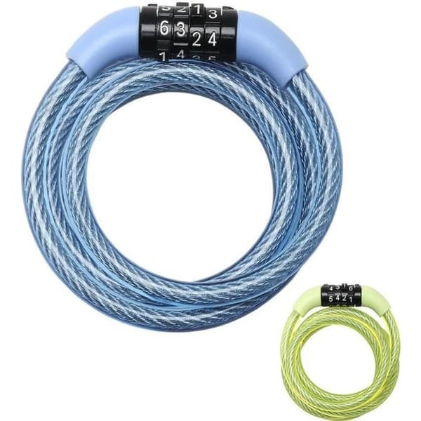 MASTER LOCK Cykellåskabel [1,2 m kabel] [Kombination] [Udvendigt] [Tilfældig farve] 8143EURDPROCOL