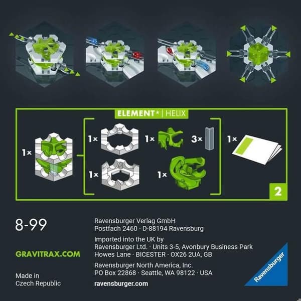 GraviTrax - Udvidelseselementer: Helix