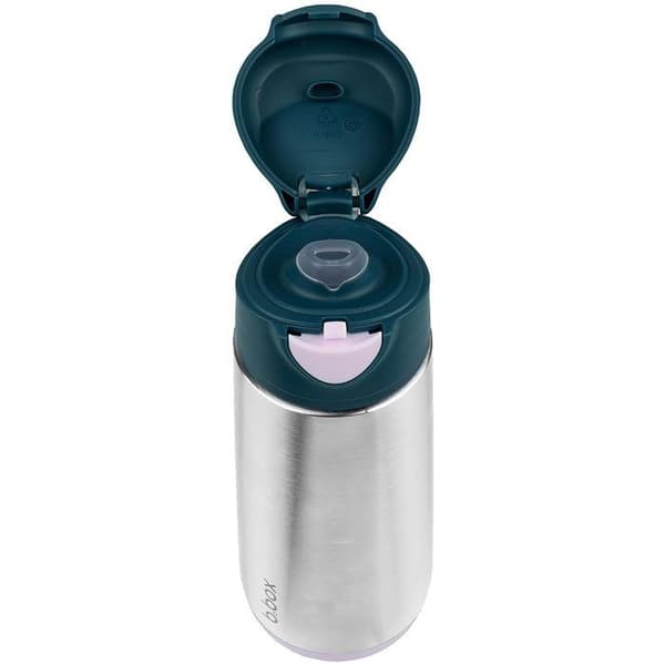 Termokande - B.BOX - 500 ml - Indigo/Rose - Rustfrit stål - Ergonomisk