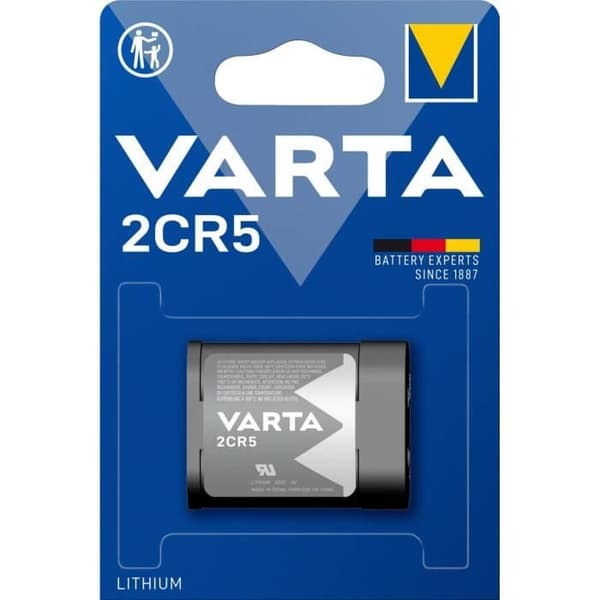 2CR5 VARTA Lithium batteri