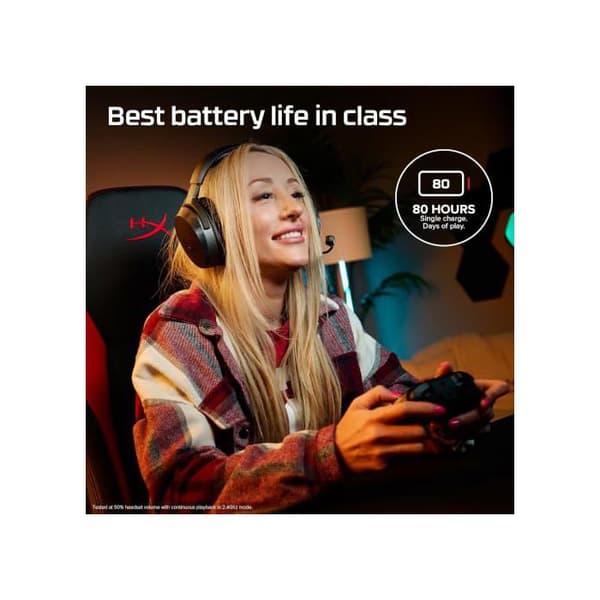 HyperX CloudX Stinger 3 Trådlösa Spelhörlurar för XBOX Svart