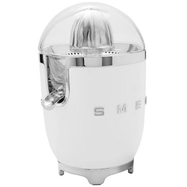 Citruspresser - SMEG - CJF11WHEU - 70 Watt - Rustfrit stål - Drypfri