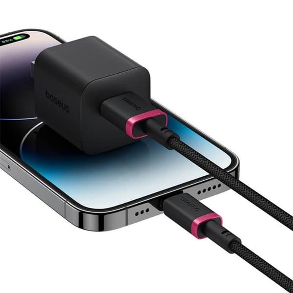USB til Lightning datakabel - BASEUS - Dura - 2,4 A - 2 m - Sort