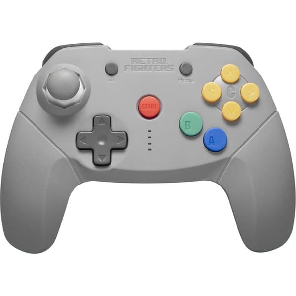 Manette Retro Fighters Brawler64 Nintendo Switch Edition NSO Trådlös Grå