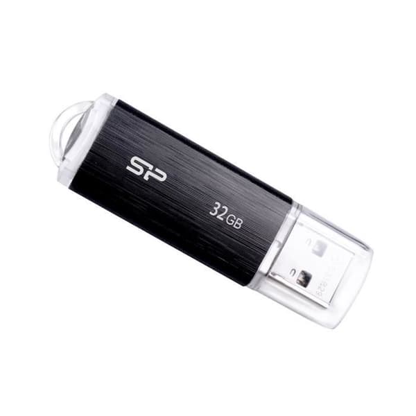 SILICON POWER Ultima U02 USB 2.0 Flash Drive - 32 GB - Sort