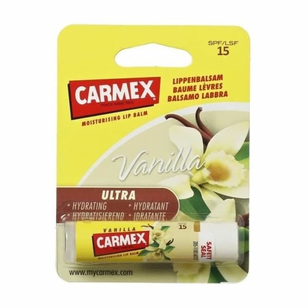 Carmex 4,25g Vanilje Spf15 Læbepomade