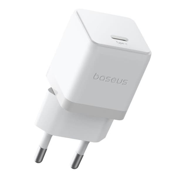 Laddare - BASEUS - Palm - 30W - USB-C - Moon White