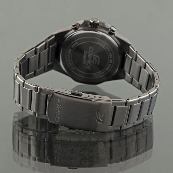 Casio Ur - Mænd - EFV-640DC-3AVUEF - Rustfrit stål Grå - 10 Atm - Chronograf