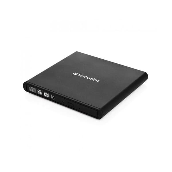 Diskläsare - VERBATIM - Slimline - DVD±RW - USB 2.0 - Extern
