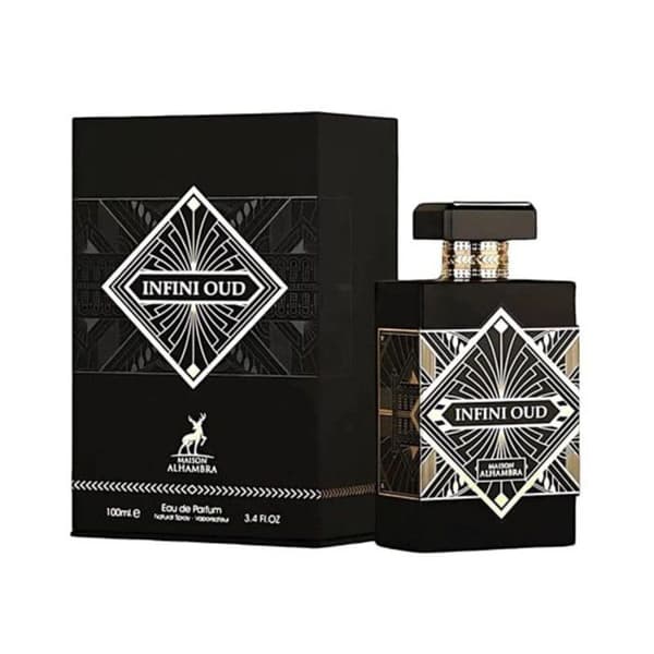 Eau de Parfum - Maison Alhambra - Infini Oud - 100 ml - Unisex - Sort