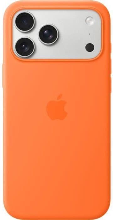 APPLE iPhone 17 Pro Max - Silikonecover med MagSafe - Orange