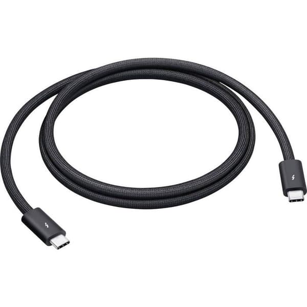Apple Thunderbolt™ 5 Forbindelseskabel [1x Thunderbolt™ 5 - 1x Thunderbolt™ 5] 1 m sort