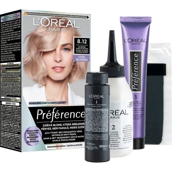 L'ORÉAL PARIS Préference 8.12 Kall ljusblond