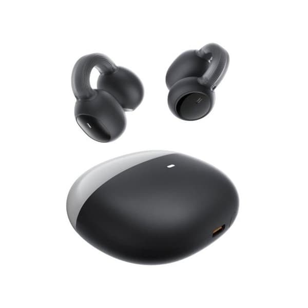 True Wireless Hörlurar - BASEUS - AirGo 1 Ring - Bluetooth - Svettresistent - Svart