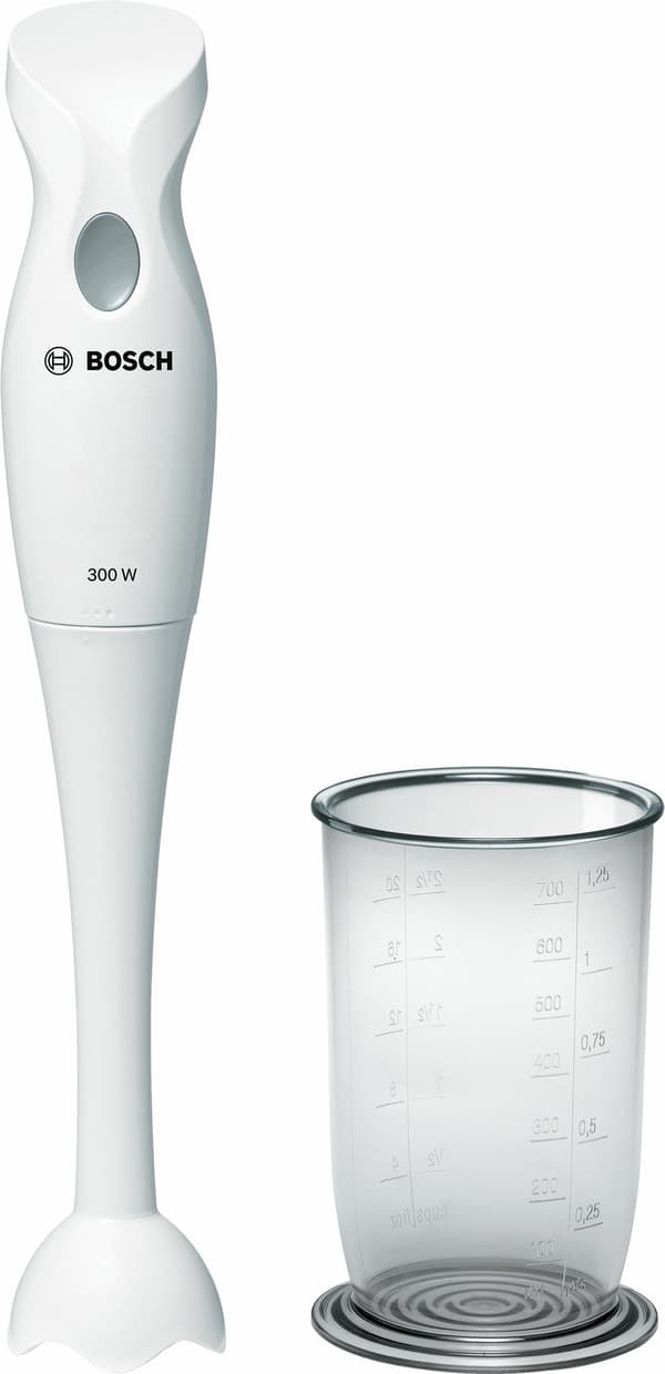 Stavblender - BOSCH MSM6B150 - Hvid - 300 W - Turbo