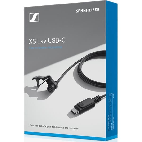 Sennheiser XS Lav USB-C Material streaming