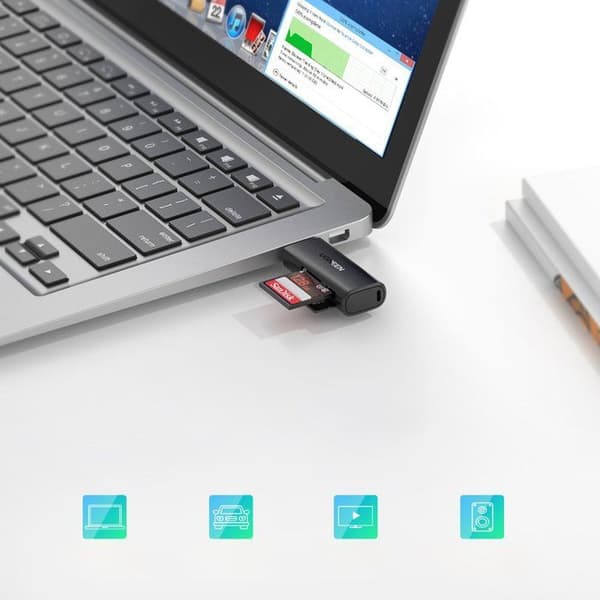 UGREEN USB 3.0 SD Micro SD Kortlæser OTG SDXC SDHC Micro SDXC Micro SDHC Kortlæser