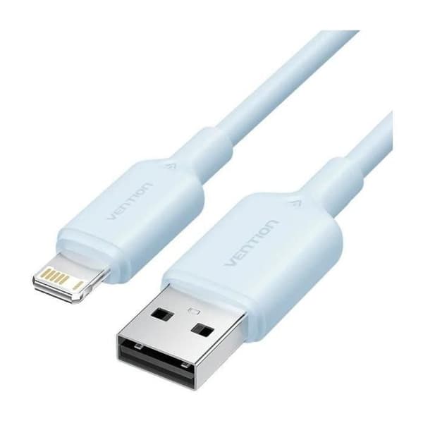 USB 2.0 Lightning-kabel - VENTION - LAMSF - USB-A hane/Lightning hane - 1 m - 480 Mbps