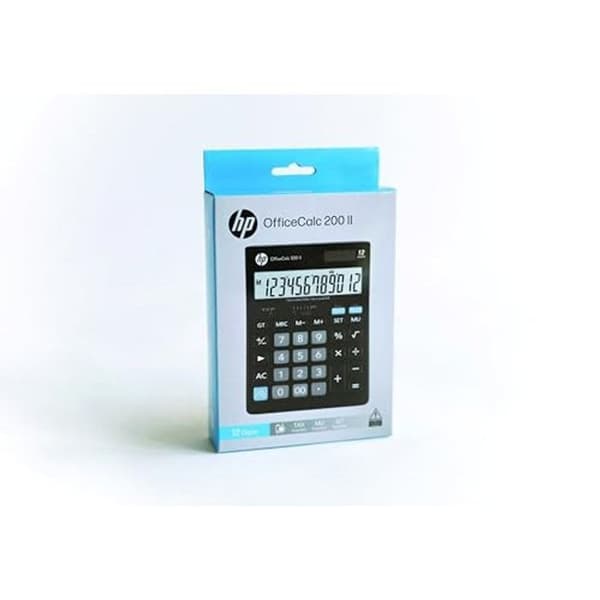 Lommeregner - HP Office Calculator 200 - Sort - Lomme