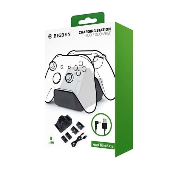 Opladningsstation - NACON - Xbox Series - Sort - USB - 2 controllere samtidig
