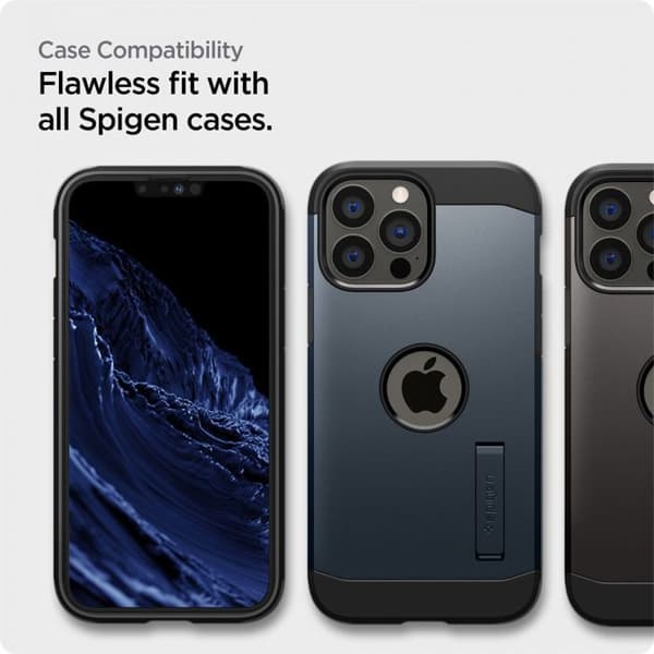 Skærmbeskyttelse - AlignMaster - iPhone 12 Pro Max - Hærdet glas - 2 pak - Ridsefast