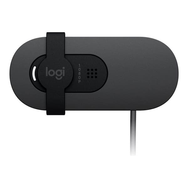 Webcam - Logitech - BRIO 105 - 1920 x 1080 - USB - Lyd