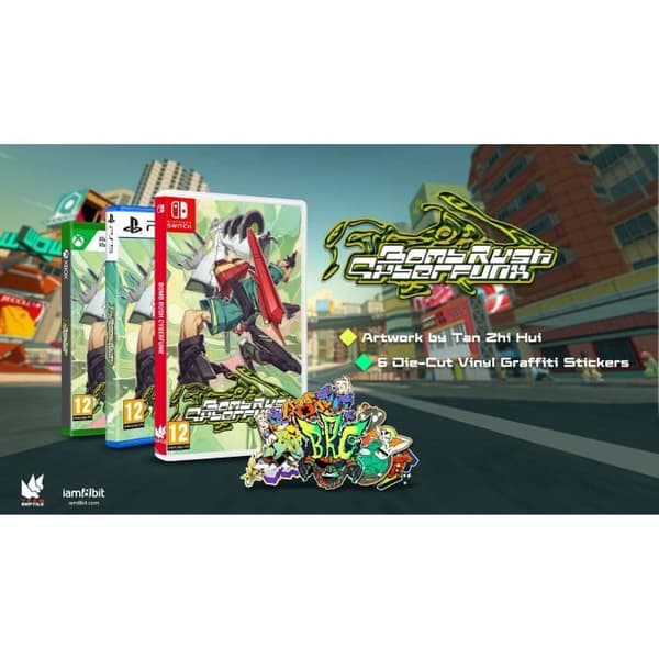 Bomb Rush Cyberfunk - Nintendo Switch-spel