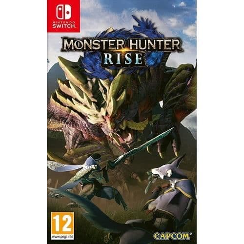 Nintendo Switch-spil - Capcom - Monster Hunter Rise - 2-4 spillere - Action - Eventyr