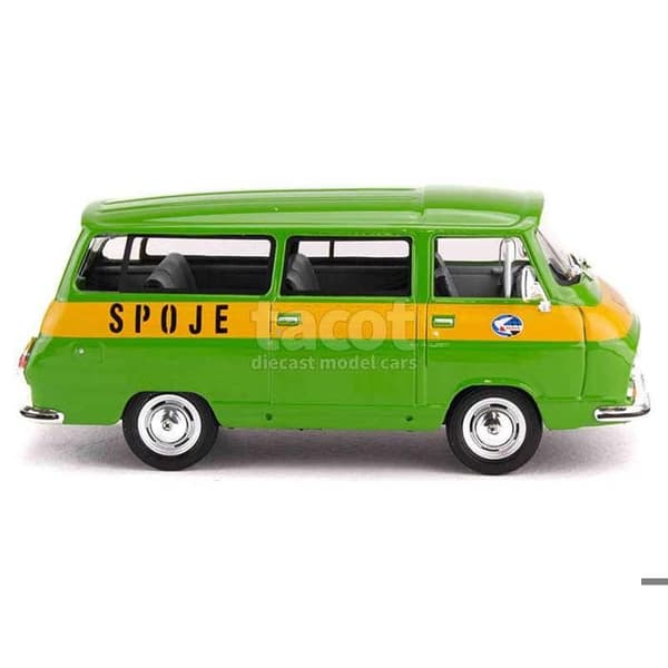 Samleobjekt miniature bil - Skoda 1203 Microbus Spoje 1974 - Abrex 1/43