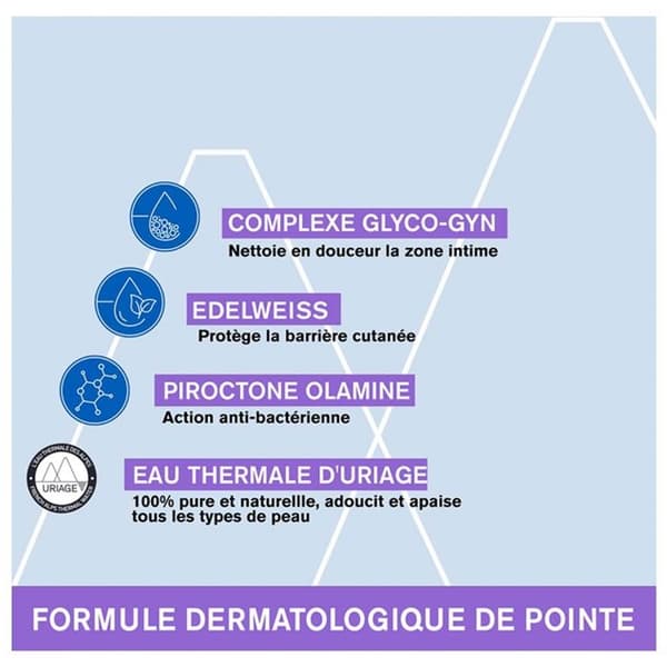 Uriage gyn-8 intimvask gel beroligende 100ml