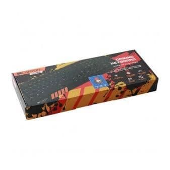 Multimediespillekeyboard - CANYON - Model med baggrundsbelysning - 104 taster - Kablet - Sort