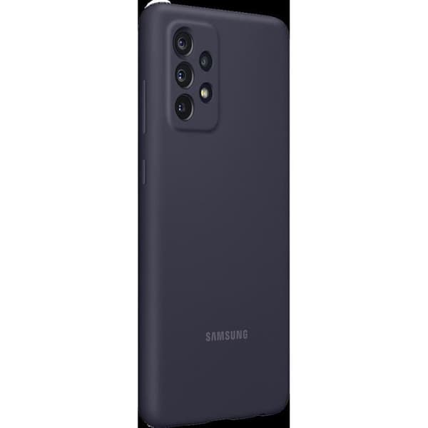 Silikone Cover - Samsung - Galaxy A72 - Fleksibel - Sort - Glat