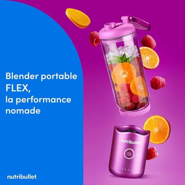 Blender Nutribullet FLEX bærbar - Violet NBP013VT