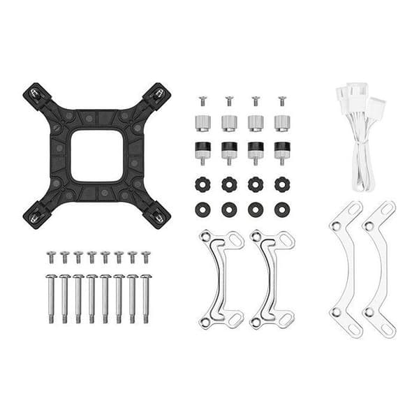DEEPCOOL - LE240 - Vattenkylning AIO - 240 mm - Vit - ARGB