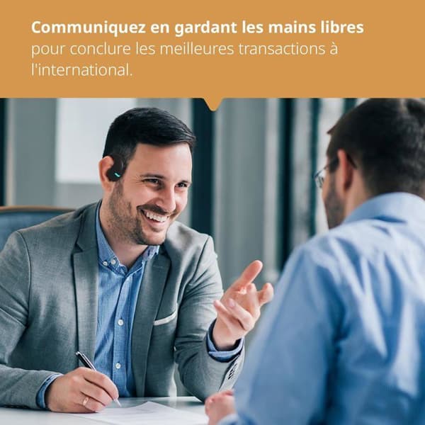 Vasco Translator E1 - Øretelefon Oversætter - Over 50 Sprog