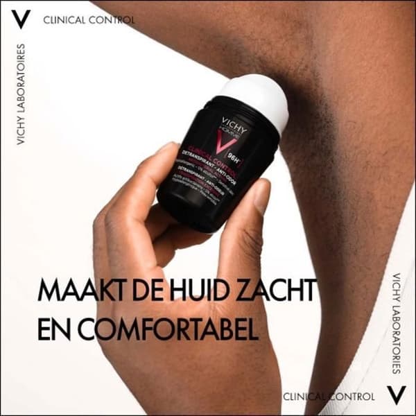 Deodorant Roll-on - Vichy - Klinisk Kontroll - 96h - Hypoallergenisk - 50ml