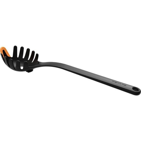 Pastaske - Fiskars - Functional Form - 29 cm - Plastik/Silikone - Sort/Orange