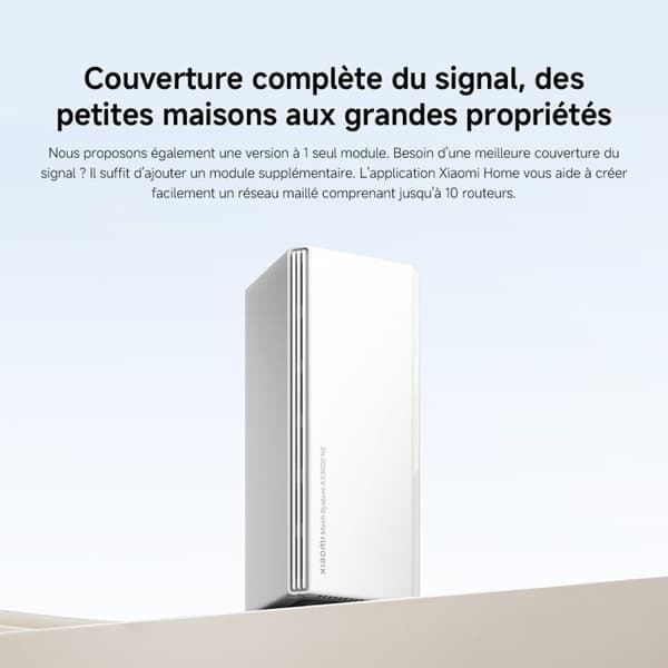 Xiaomi Mesh System AX3000 NE Router (1 pakke)