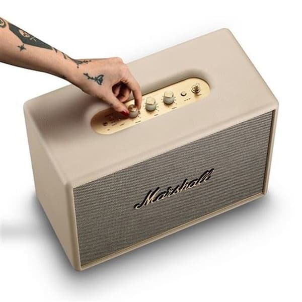 ENCEINTE - MARSHALL - WOBURN 3 - Bluetooth - Grädde - Trådlös
