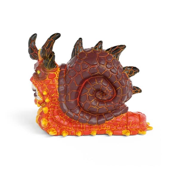 Figur - Lava-snigel - 8.5×4.5×6.6 cm - Univers Eldrador Creatures - Från 8 år