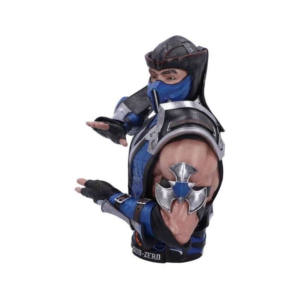 Figur - NEMESIS NOW - Buste Sub-Zero 30 cm - Hvid og Blå - Voksen