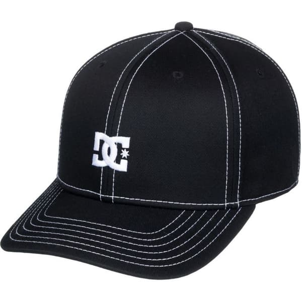 DC Shoes Dc Cap Star Hdw, Sort, Unisex