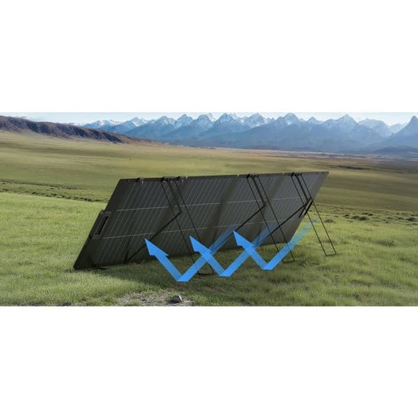 Bärbar solpanel - ECOFLOW - 220W - Lätt - Portabel